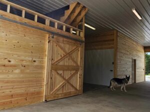 Custom Interior Horse Barn Door Asheboro NC