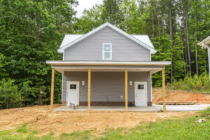 Custom Garage Studio Apartment Exterior Door View Troy NC