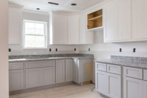 Custom Lake Garage Apartment Kitchen Cabinets New London NC