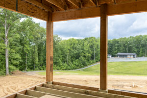 Back Porch Framing Saunders Construction Ramseur NC