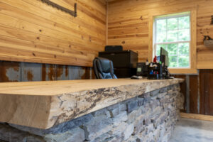 Saunders Construction Office Desk Detail Asheboro NC