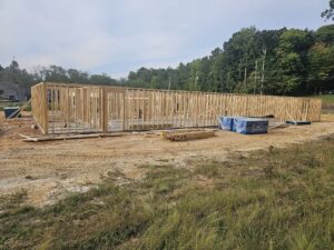 Exterior Framing on Slab Asheboro NC