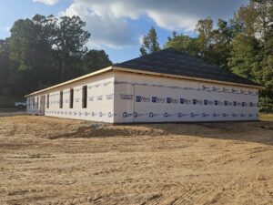 Commercial Office Space Before Siding 2 Asheboro NC