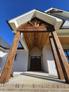 Custom Front Porch Detail Seagrove NC